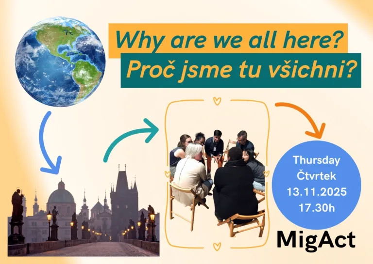 Together in Prague: Why are we here? / Společně v Praze: Proč jsme tady?
