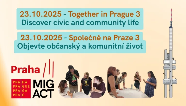 23.10.2025 Together in Prague 3: Discover civic and community life / Společně na Praze 3: Objevte občanský a komunitní život